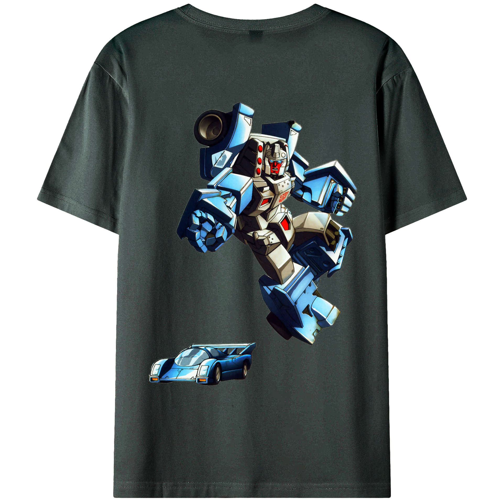 （画像用）  綿100％ メンズ半袖Tシャツ（バックプリント） 通気性
